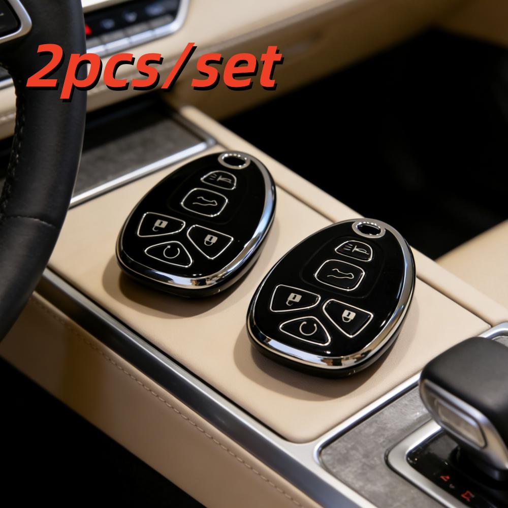 2 шт. Чехлы-футляры для брелока автомобиля для Buick Chevrolet Suburban Tahoe TrailBlazer GMC Sierra Yukon Hummer H2 H3 Isuzu