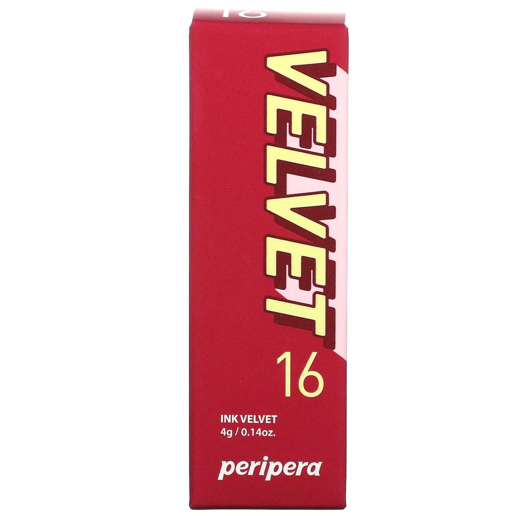 Peripera Тинт для губ Ink Velvet, 16 Million Hearts, 4 г (0,14 унции)