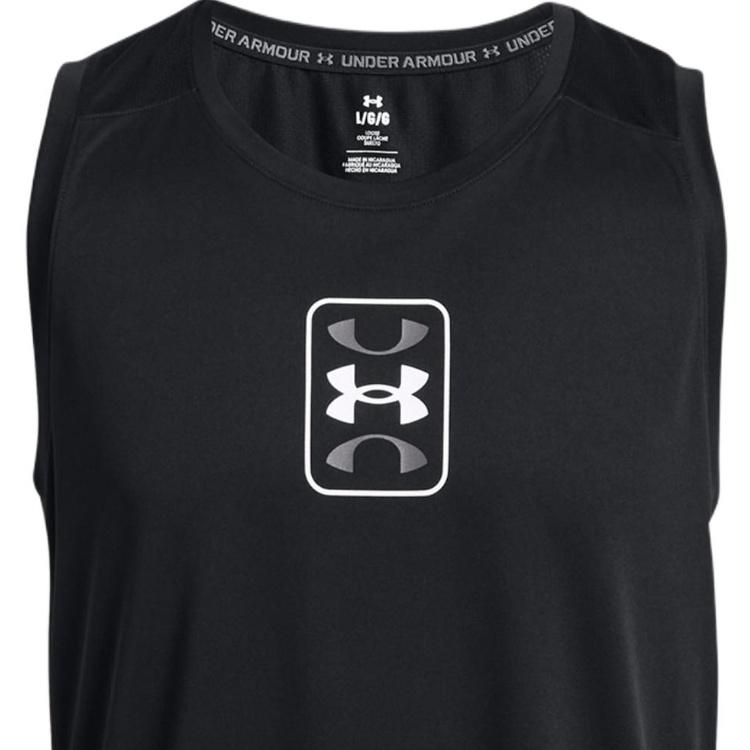 Under Armour Мужская майка черная 1383399-001