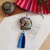 Chinese Spring Festival Bell Pendant with Tassel Car Hanging Ornaments  National Wind Style