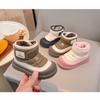 Winter Plush Snow Boots Children Thick Warm Boy's Girl's Shoes Waterproof Kid's Winter Boots Velvet