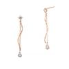 K10 Pink Gold Earrings 152126153107 [Canal 4℃]