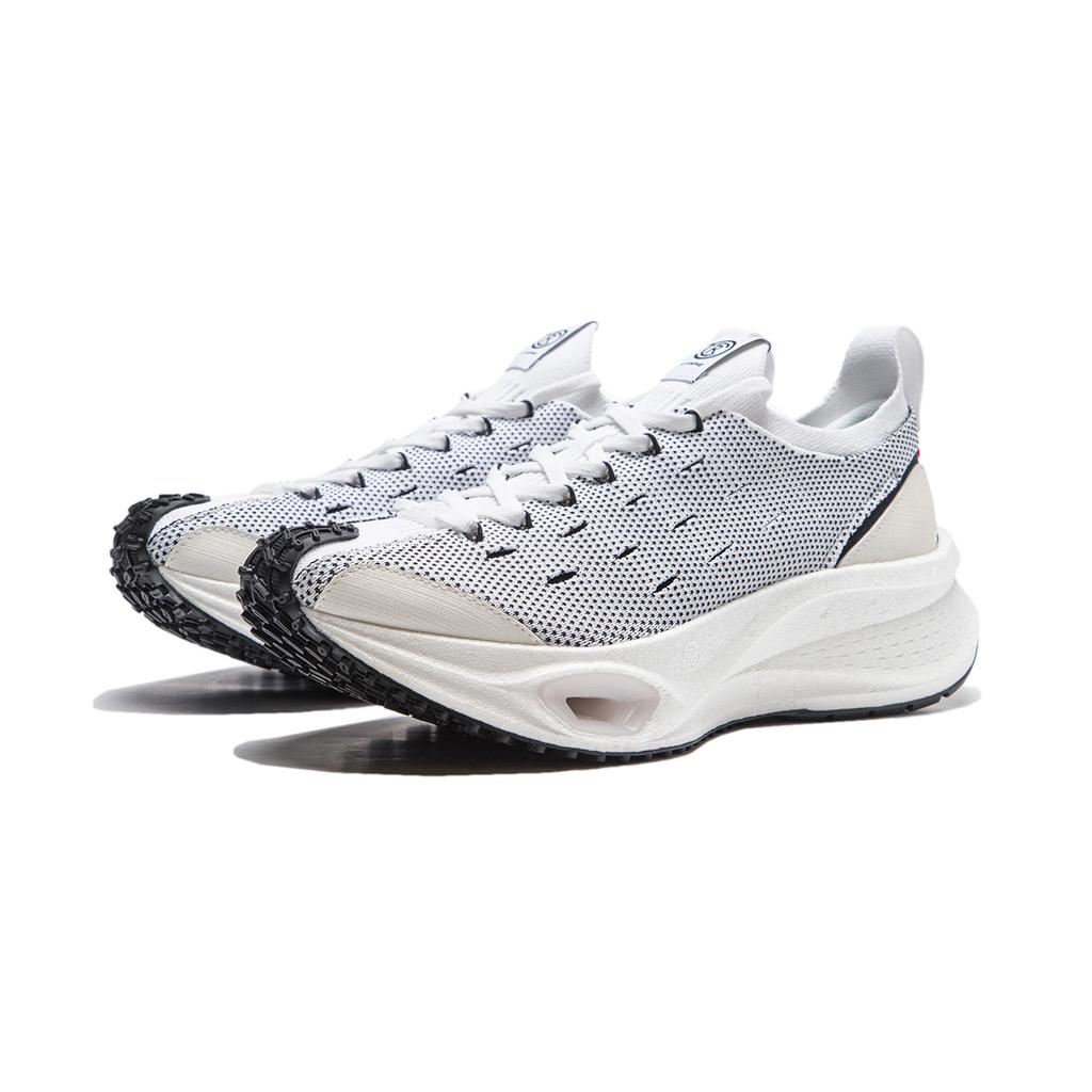 Li Ning Feidian CRC удобные универсальные амортизирующие износостойкие низкие кроссовки унисекс кроссовки белые черные AZGU001-2