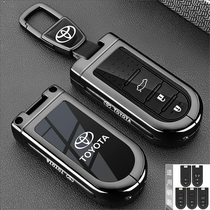 svagd6 Compatible with Toyota Alphard Key Cover for Noah, Sienna, Sienta, Superb, Voxy, Tundra, Sequoia, and Truck Car Bag Buckle Shell