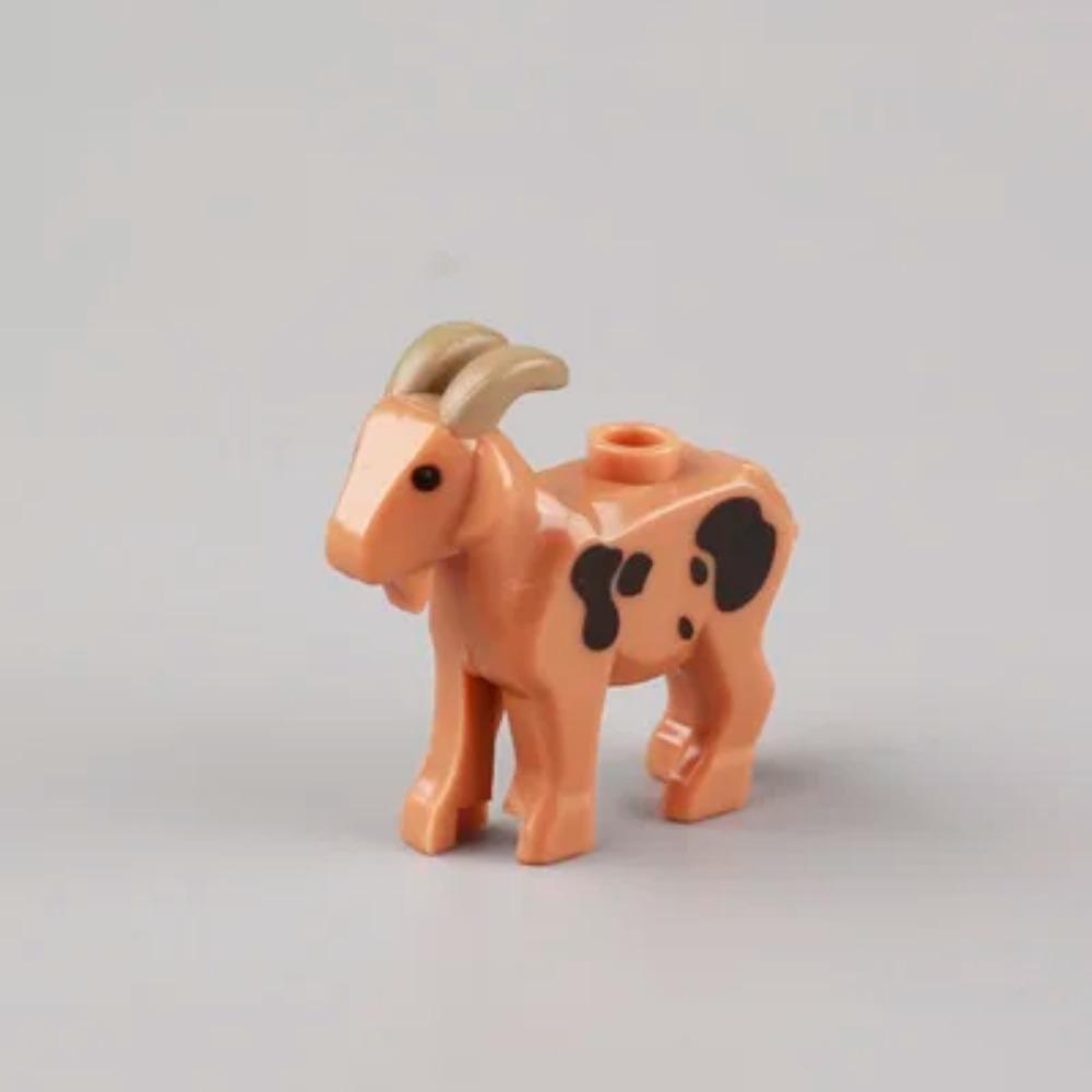 Животные Строительные Блоки Город Маленькие Большие Украшения Панда Собака Овца Свинья Корова Зоопарк Олень Монстр Крокодил Тигр Волк Орел Подарок Мальчику Игрушка