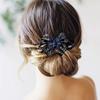 1PC Duckbill Clip Shiny Butterfly Crystal Hair Accessory Hairpin Ponytail Headwear Barrette Large Rhinestone for Women