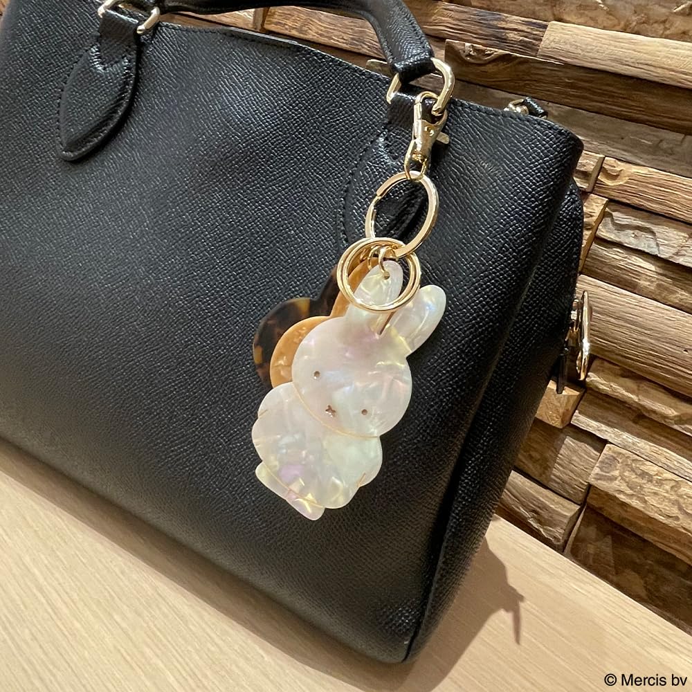 Showbido Дик Бруна Вырезанный Шарм Миффи Брелок Акриловый Шарм Акриловый Брелок Шарм для Сумки Мраморный Панцирь Черепаховый MF46824