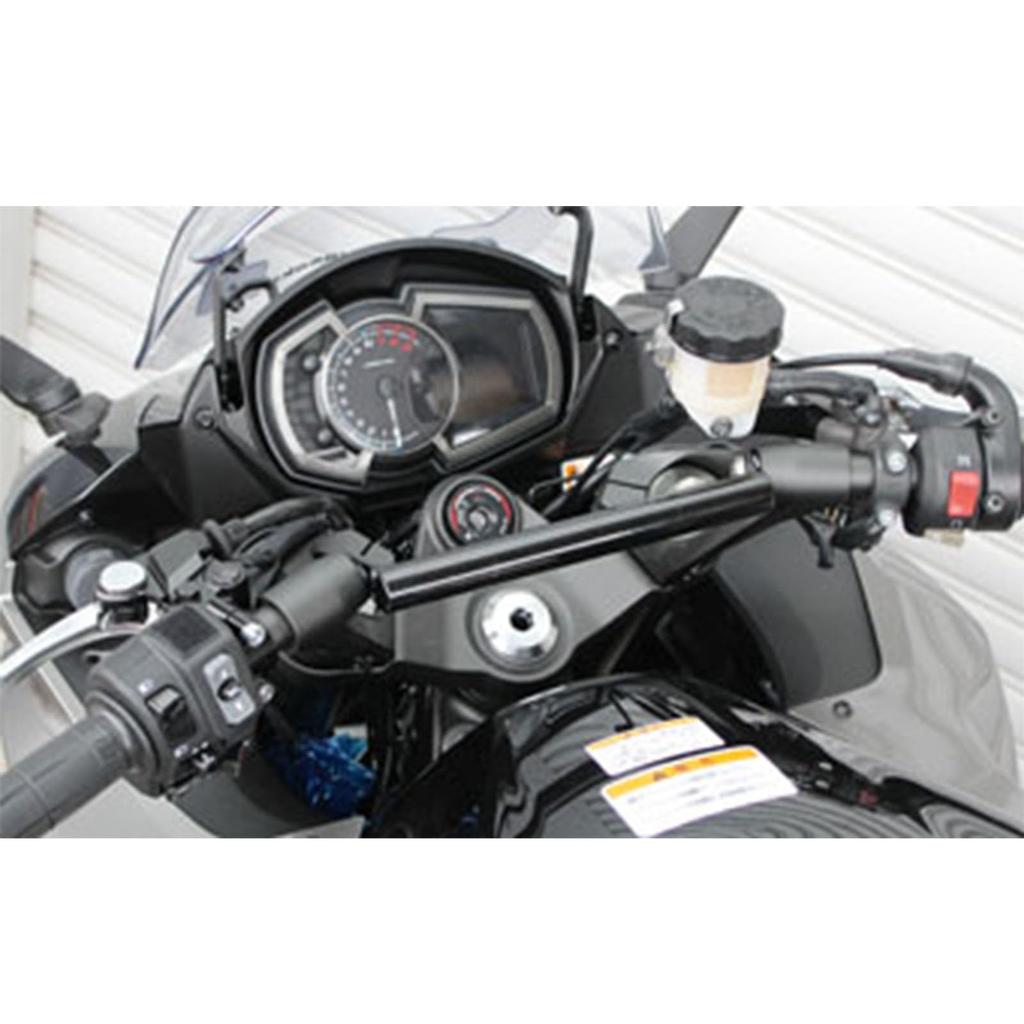 Держатель BYEMTTY для мотоциклов Kawasaki Ninja 1100SX и Ninja 1000 Multi-Bar (черный) (2025-2026) (Z1000SX) (2011-2025)