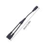 IEC 320 C8 2Pin Male To 2 X C7 Female Y Split Power Cable Около 28 см IEC 320 C7 To C8 Удлинительные шнуры C8 Male To C7 Female Cable