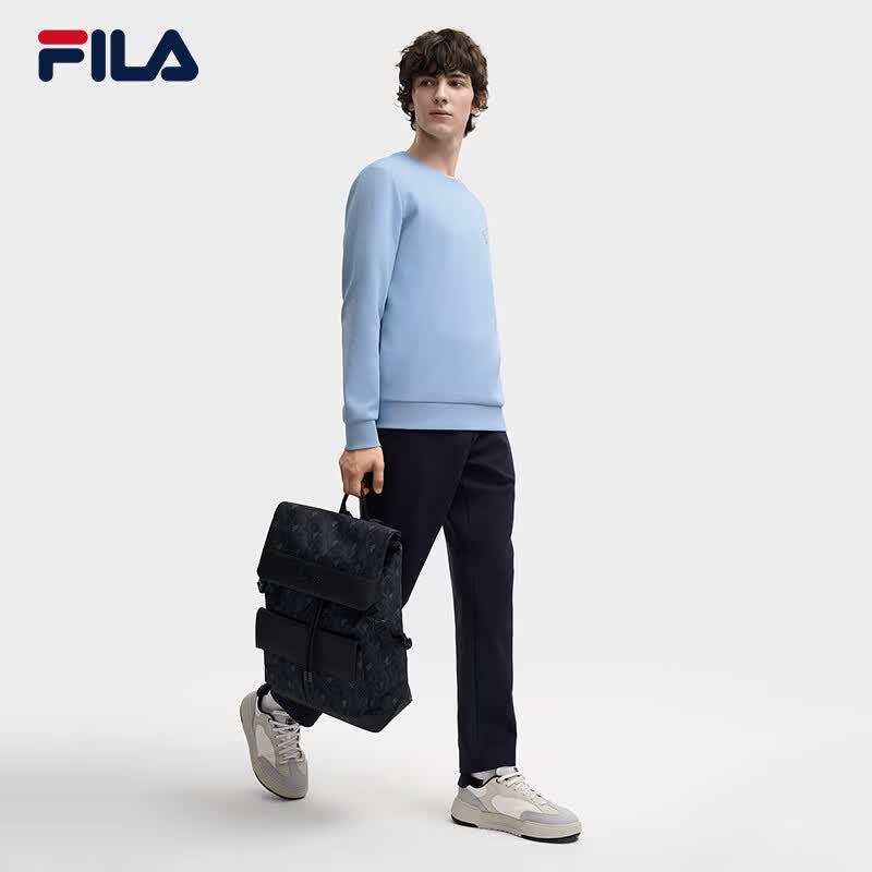 Fila Мужской черный повседневный рюкзак-трансформер 'Воин'