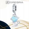 Charms Pearl Kitten S925 Pendant Beads Cat Colorful Pendant