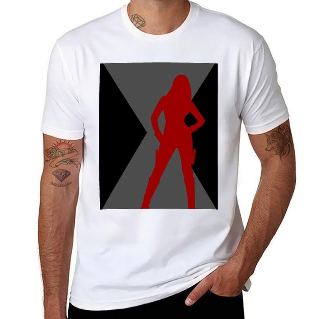 Widowsting Grey Tshirt Holiday Vacation Tee Shirt
