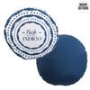 [R2508] - Подушка для улицы и дома 'Boho' сине-белый (Свежий индиго) - 40 см