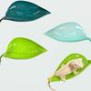 Frog Habitat Leaf Suction Cup Reptile Basking Area Resting Terrace Suction Cups Tank Accessories Simulated Leaves For Geckos
