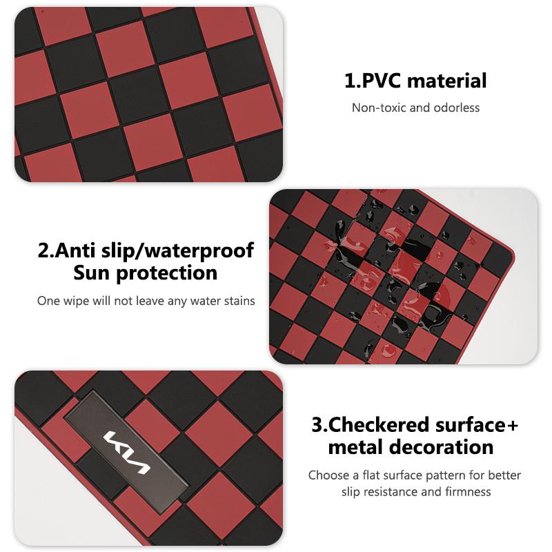 Car Anti-Slip Mat Pad Phone Stand Non-Slip Mat Rubber Pad For KIA Cerato Soul Venga Forte Spectra Sedona Niro Cadenza MS4