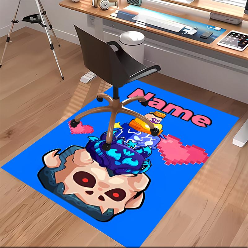 Custom personalization Game Blox Fruits Print Area Rug - Soft, Washable Non-Slip Indoor Mat,Living Room,Home&Office Decorative Rug