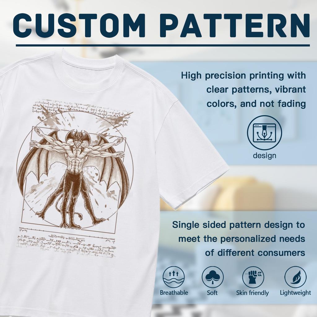 Vitruvian Devil Devilman Crybaby Men's T-Shirt