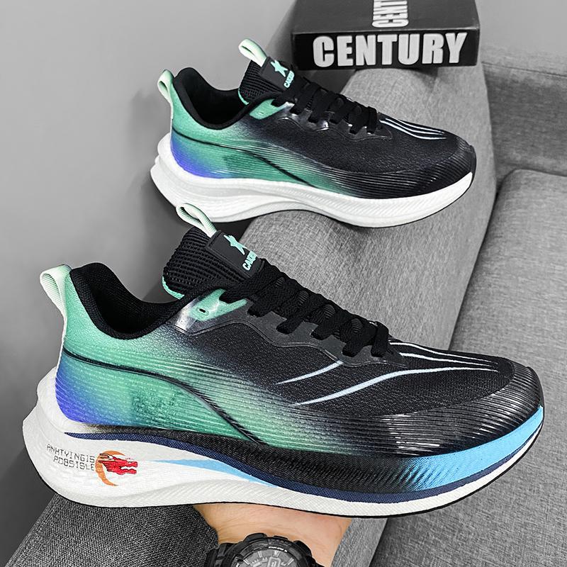 Кроссовки, спортивная обувь, амортизация для бега, сверхлегкие кроссовки, для юношей-студентов, дышащие кроссовки из сетки с плетением «муха»