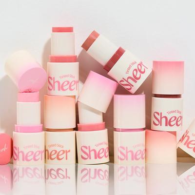 Makeheal Оттеночный прозрачный стик + Набор с мини-пуховкой