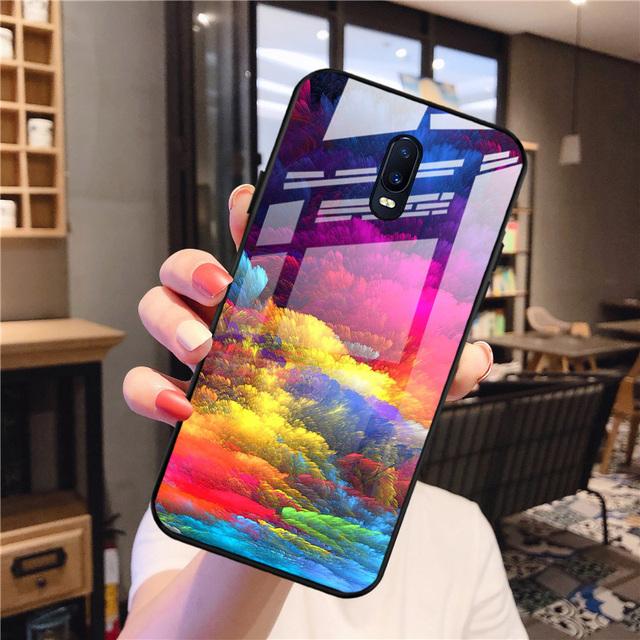 Роскошный чехол из закаленного стекла для Oppo R17 Pro, жесткий чехол для телефона Oppo Rx17 Pro R15, зеркало R11 Plus R11s, защитные чехлы