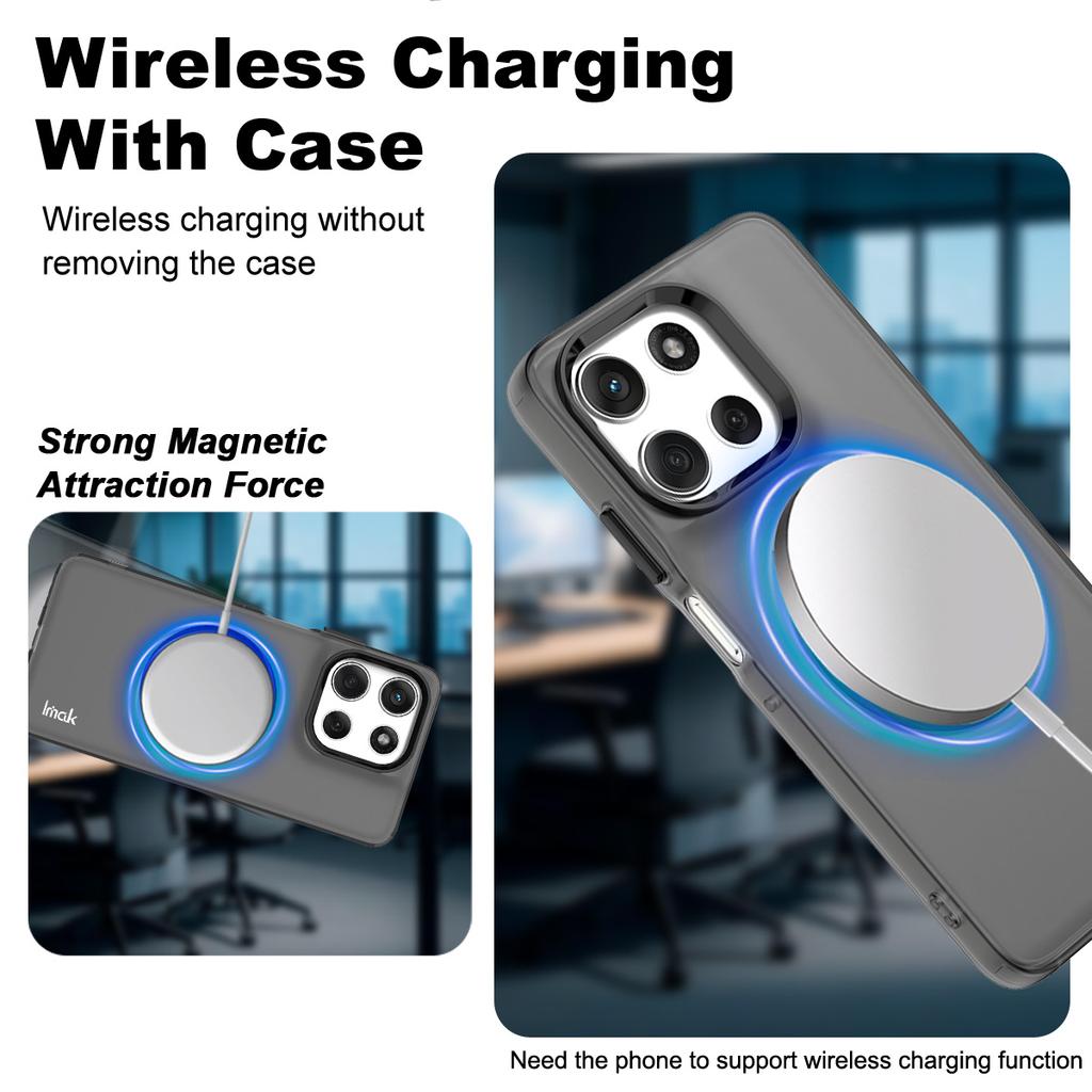 For Moto G56 5G Phone Case IMAK Chocolate Magnetic Case