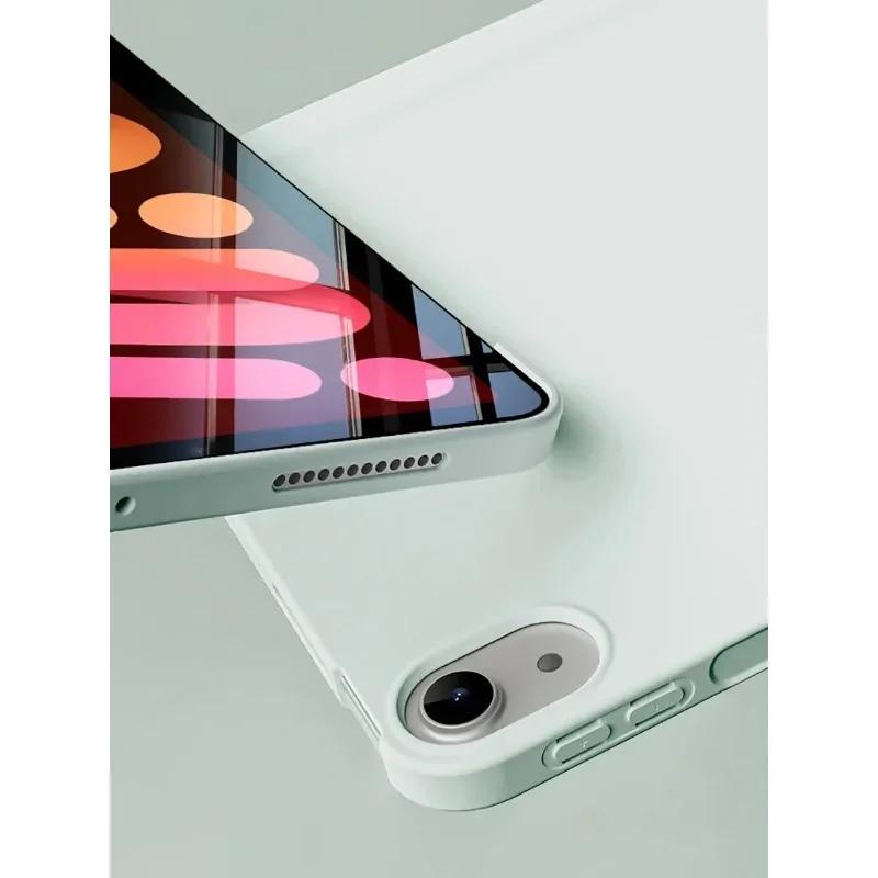 Новый чехол для планшета для iPad 11-го Pro Air 13 11 M3 M4 M2 12.9 " 10-го 9 8 7 6 5 4 3 2-го Funda для Mini 7 A17 Pro Кожаный чехол