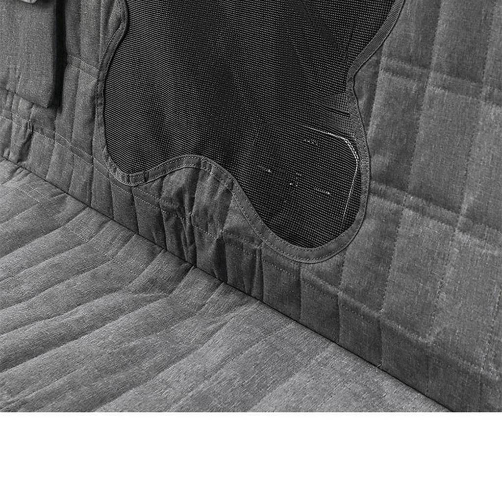Pet Cat Car Seat Cover Protector Waterproof Scratchproof Car Dog Backseat Cover Mat for Cars SUVs Grey