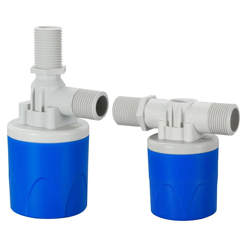1/2 Inch Mini Float Valve, Automatic Water Level Shut‑off Controller, No‑Power Self‑Closing Water Stop Valve for Water Tank, Wat