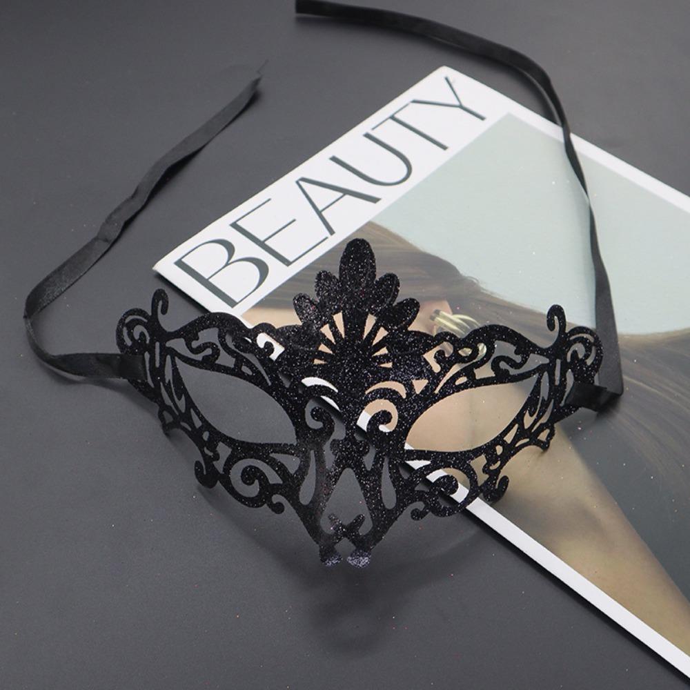 Fashion Nightclub Hollow Queen Eye Mask Sexy Ladies Dance Masks Halloween Lace Masquerade Mask