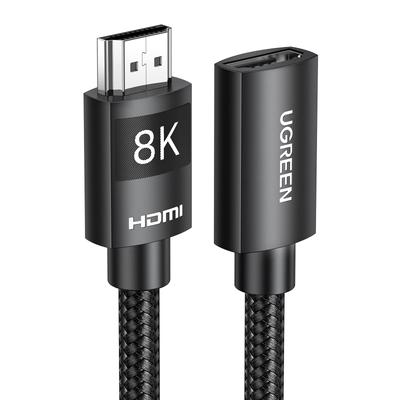 Ugreen Кабель-удлинитель HDMI 8K Удлинительный шнур 48 Гбит/с Кабель-удлинитель Поддерживает 3D HDR eARC Совместим с MacBook HDMI2.1 2.1 8K@60Гц 4K@120Гц