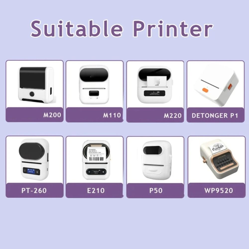 Самоклеящаяся бумага для принтера Простые в использовании наклейки для упаковки Детская камера мгновенной печати