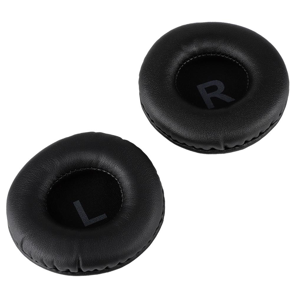 2pcs 80mm Universal Replacement Ear Pad Cushion with L R Mark for Earphone Headset