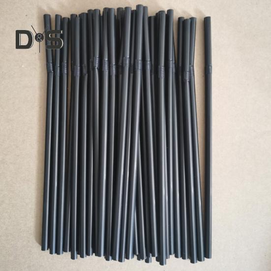 100 шт. гибкие пластиковые трубочки одноразовые питьевые трубочки разных цветов 21 см гибкие полосатые трубочки для сока для вечеринок и мероприятий