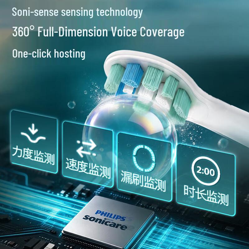 Philips Sonic Electric Toothbrush with Voice AI CN plug (adapter included)