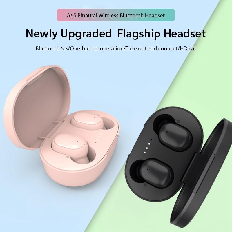 Беспроводные наушники TWS, спортивные наушники Bluetooth 5.1 для смартфона, внутриканальные наушники с шумоподавлением и зарядным чехлом