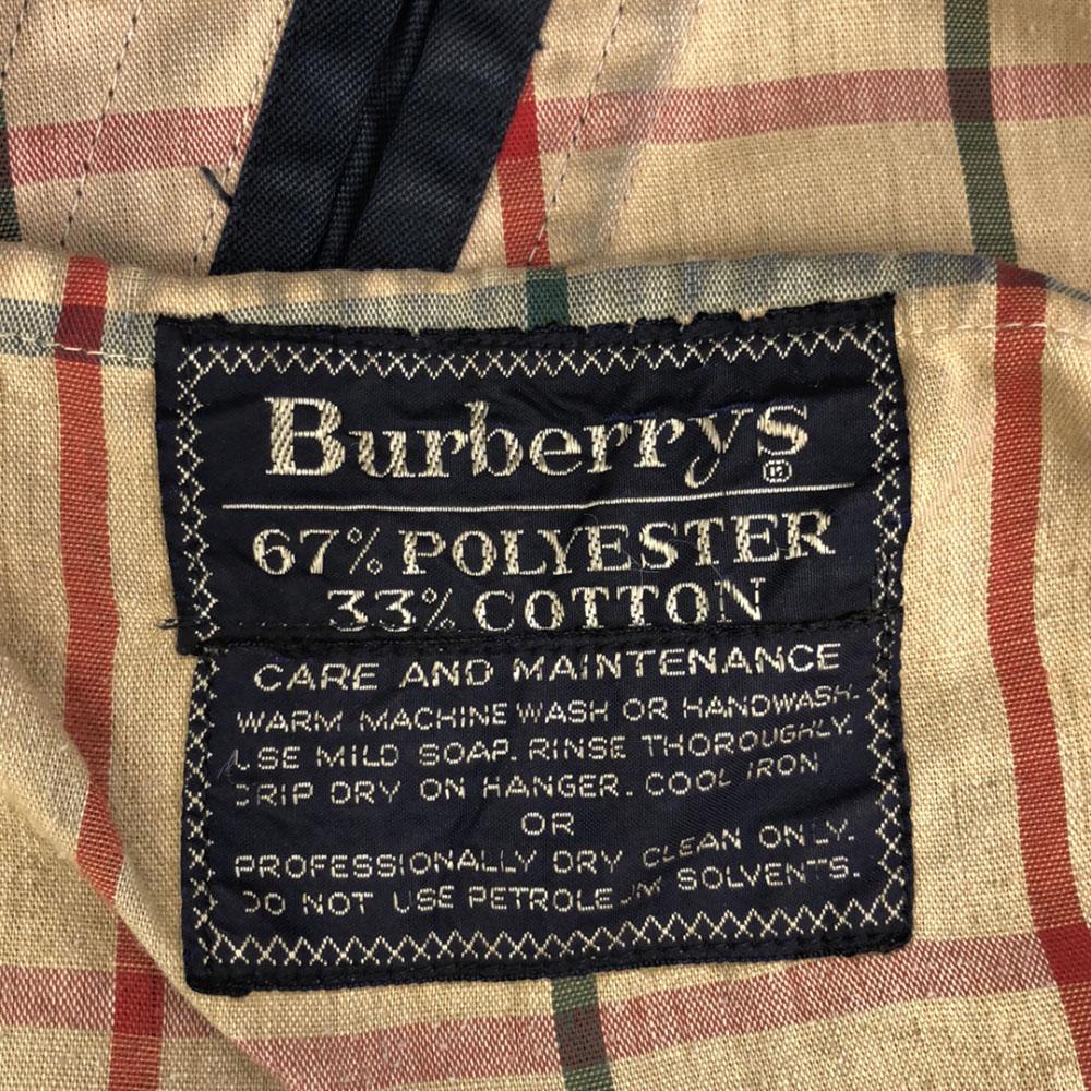 Burberrys 70-е 80-е Сделано в Великобритании Тренч с длинным рукавом Мужской Б/У