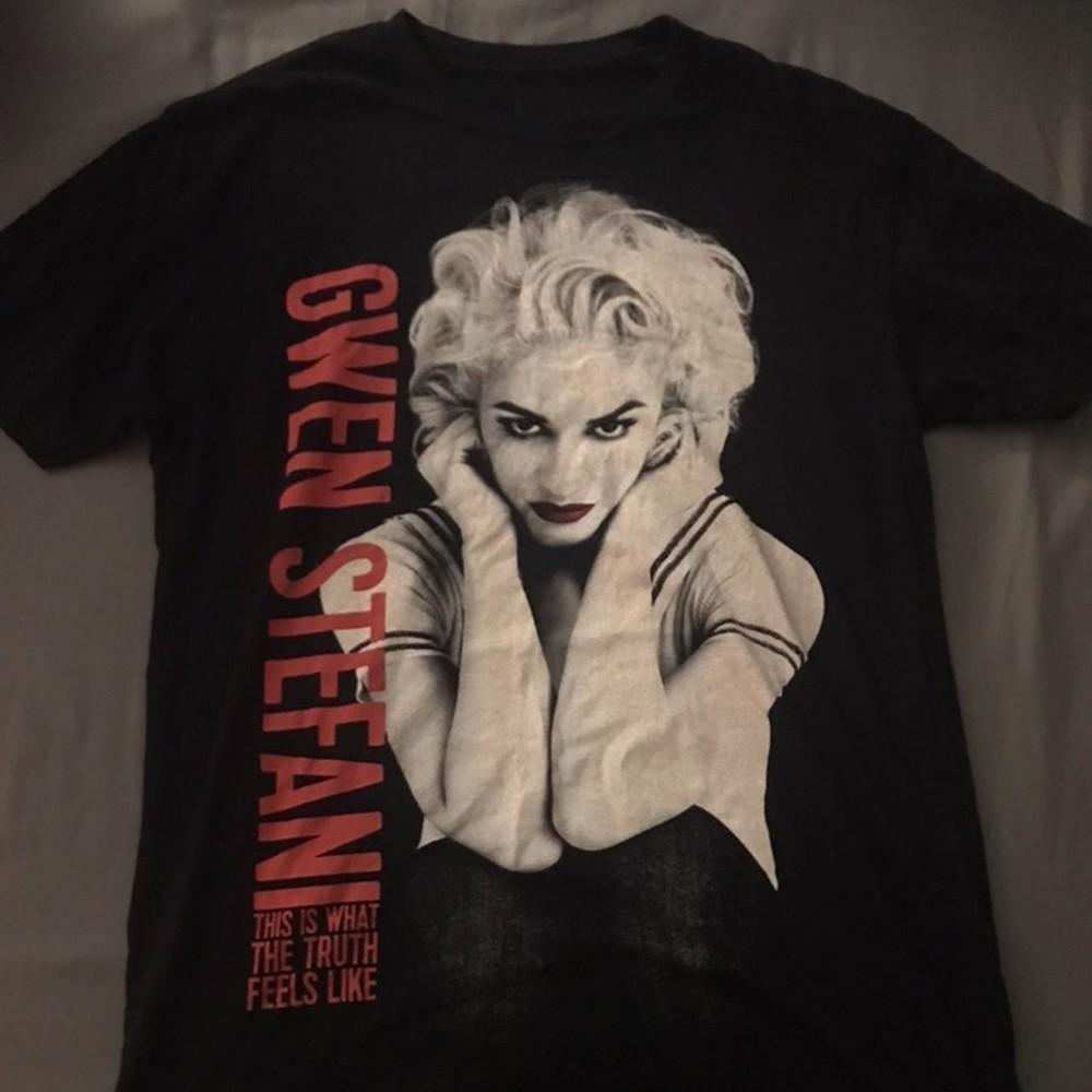 Футболка Gwen Stefani 2016 Музыкальный Тур Черная Унисекс S-5XL 1G0448 Унисекс Футболка
