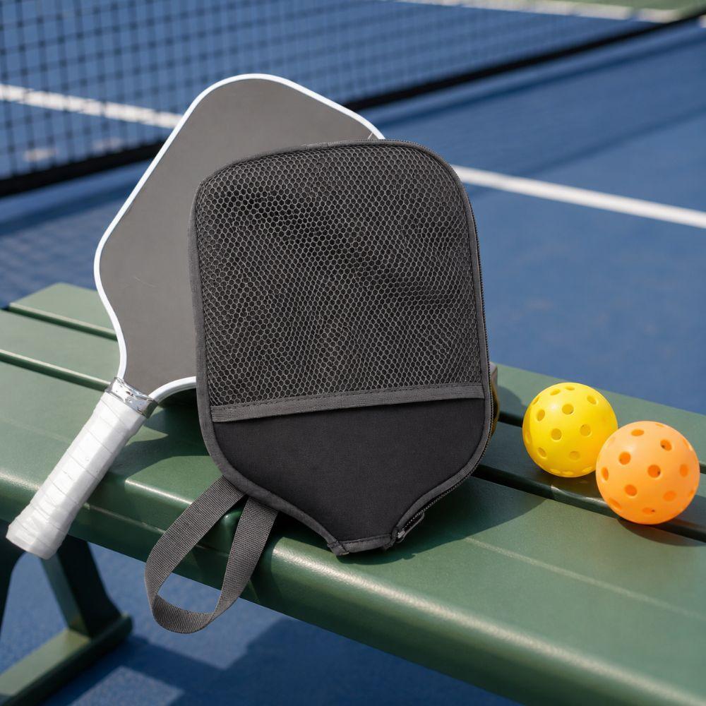 Zipper Closure Pickleball Paddle Bag Wear Resistant Racket Carrying Bag  Tournament