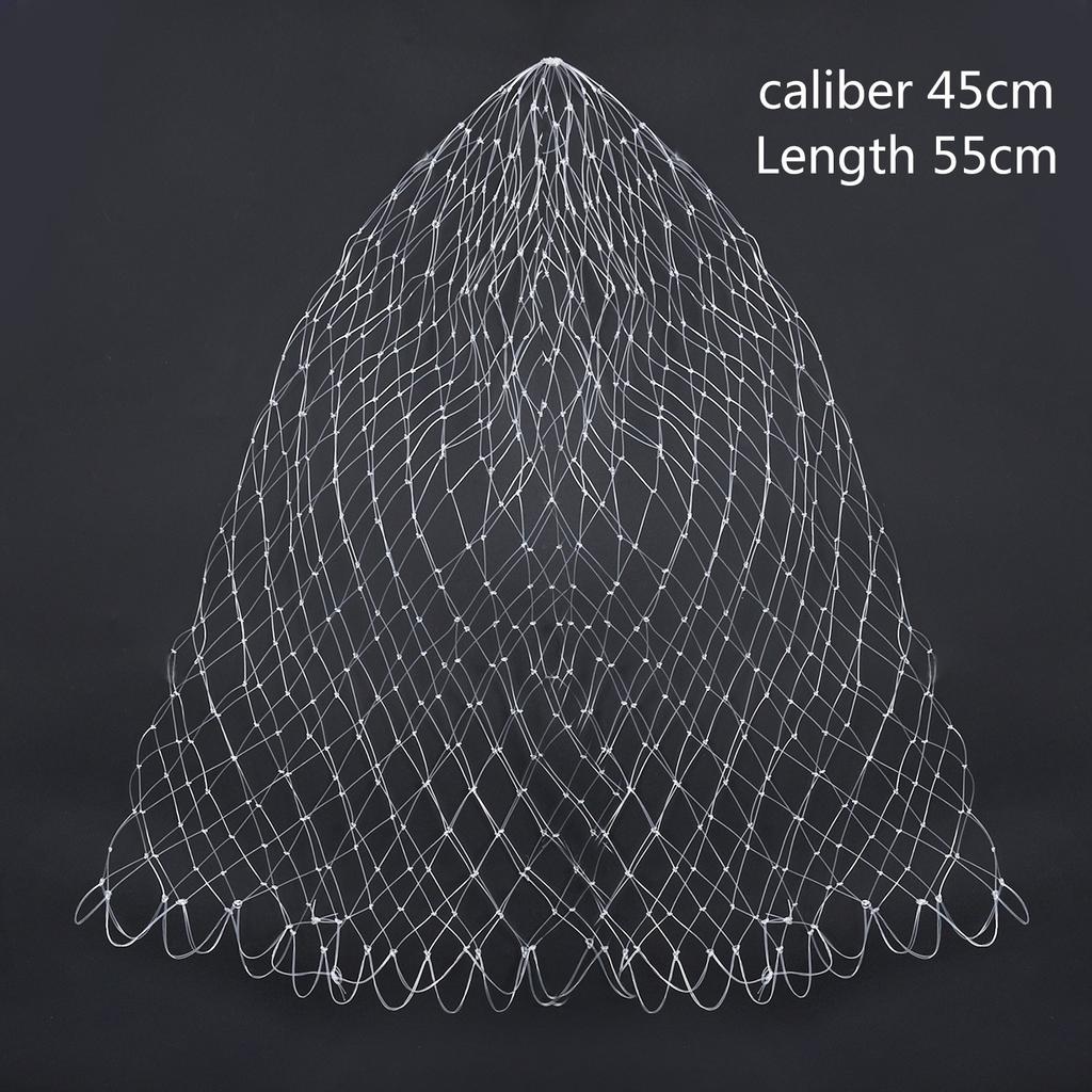 Spare Landing Net Carp Coarse Fishing Replacement Fish Mesh Nylon Net 40~70cm