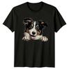 Cute Border Collie Dog Breed Pet Animal Lover T-Shirt