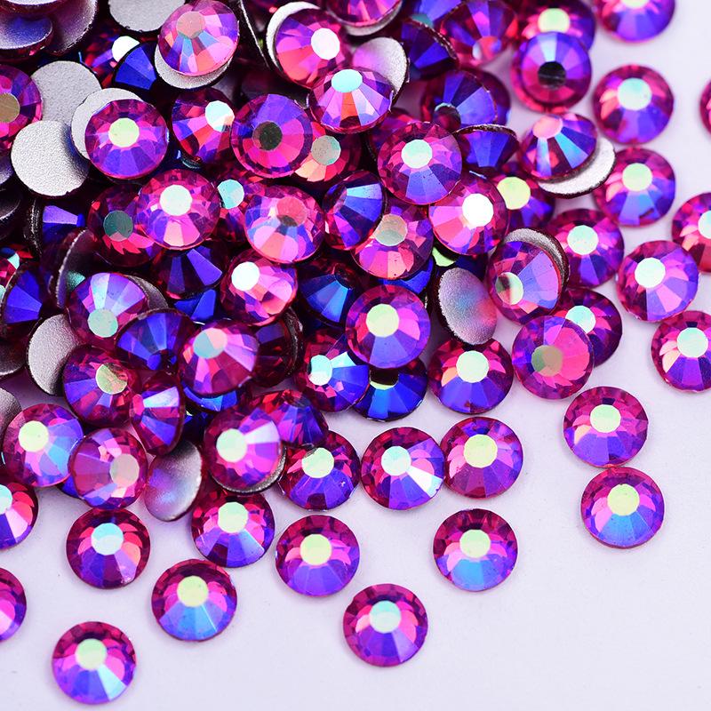 Стразы для дизайна ногтей, хрустальные стеклянные аксессуары, сделай сам, дрель с плоским дном, чехол для мобильного телефона, разноцветные, аксессуары Guomao A, аксессуары