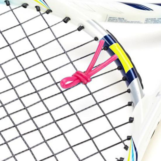 5 шт. Демпфер для теннисной ракетки Гибкий Эластичный Яркий Цвет Мягкий Многоразовый Снижает Вибрацию Портативный Демпфер для Теннисной Ракетки Вибрация Струны