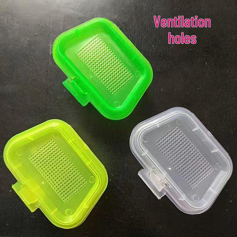 Многоцелевой ящик для живой наживки для дождевых и песчаных червей - Аксессуар для рыболовных снастей