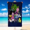 Quick Dry Beach Towel Adventure Time Pattern, Lightweight Absorbent Towel for Pool Beach Vacation Use