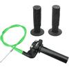 NIBBI Twists Throttle Grip,Dirt Bike Grips With Throttle Cable And Handlebar Grip For SSR125 Pit Bike, 22Mm Motorcycle Throttle Assembly