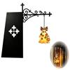 Metal Book Nook Decor Mini Size Mini Bookshelf Light Creative Bookshelf LED Lamp  Book Lover Gifts
