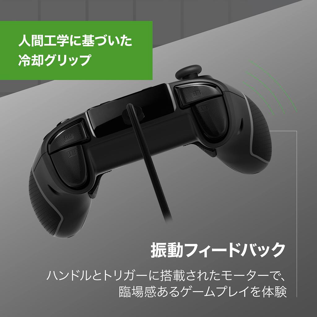 Контроллер Turtle Beach Проводной USB Xbox Steam Геймпад для ПК с Windows Кнопки «Назад» Предустановки эквалайзера Улучшение звука шагов Самостоятельная регулировка прицеливания Черный Черный