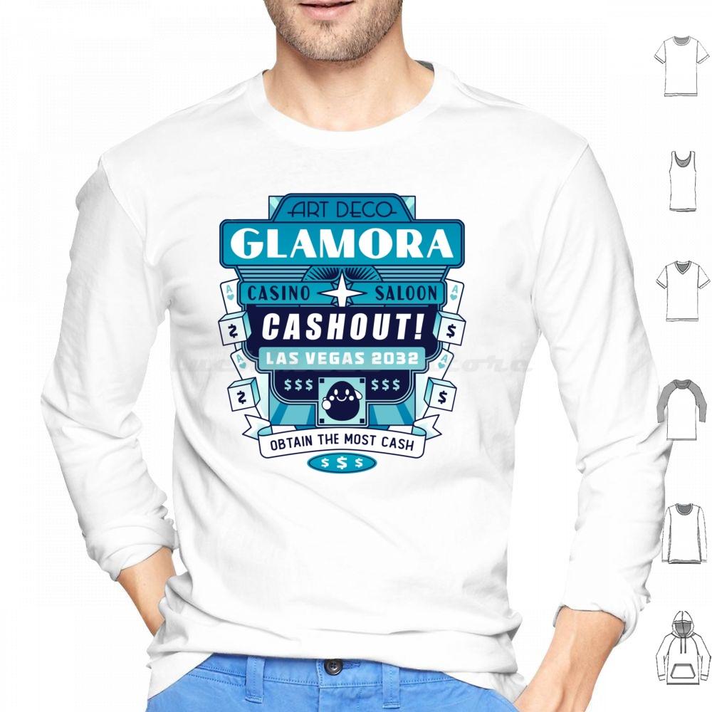 Las Vegas 2032 Cashout Hoodie Cotton Long Sleeve The Finals Thefinals Game Gaming Gamer Video Game Shooter Nama Tama Cashout