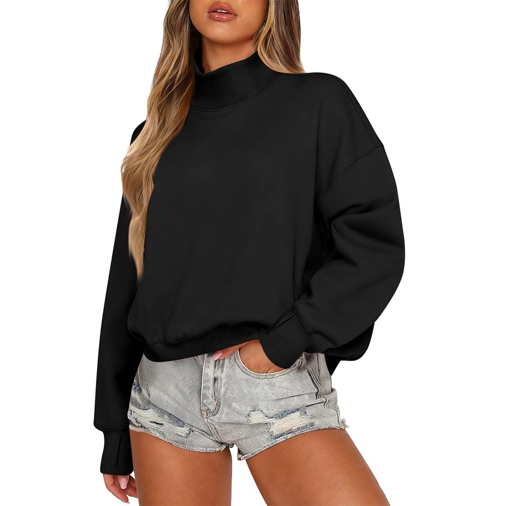 Women's Sweatshirt Long Sleeve  Casual Comfort Loose Lightweight Women's Sweatshirt