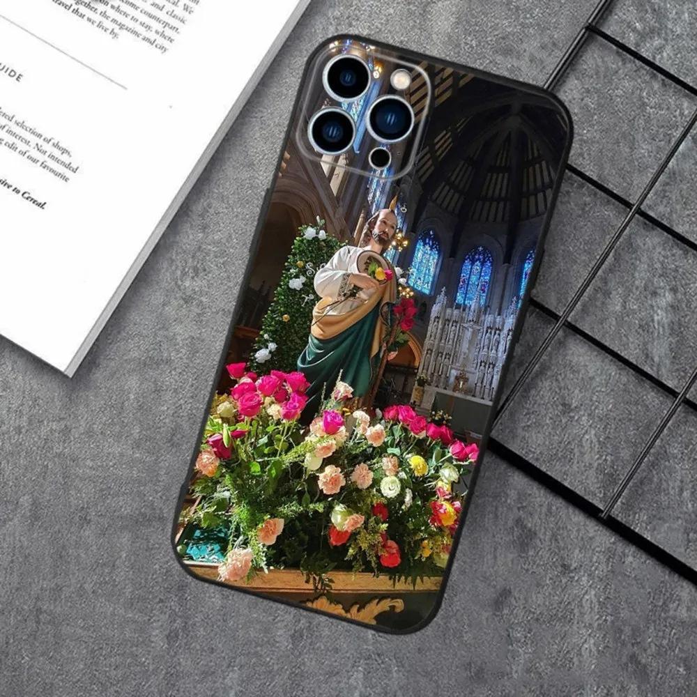 Христианский чехол для телефона Иисус Для iPhone 17 air 16 e 15 14 13 12 11 Pro Max Plus Mini SE 2020 2022 Funda Coque